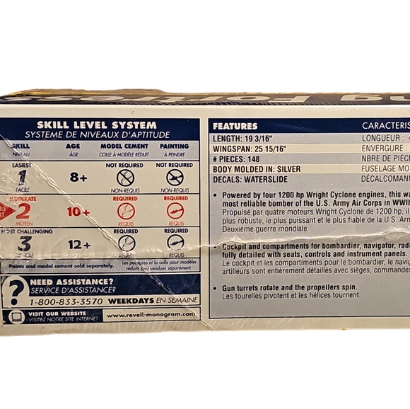 New Sealed-Revell B-17 Flying Fortress Model kit - Picture 3 of 8